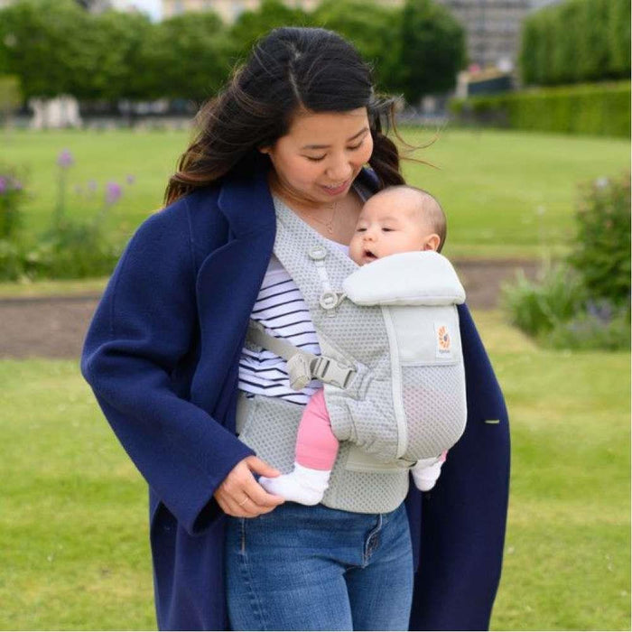 Marsúpio/Porta-Bebés Ergobaby Adapt Soft Flex Mesh Soft Grey