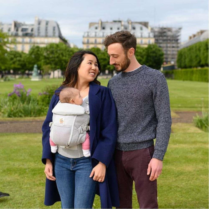 Marsúpio/Porta-Bebés Ergobaby Adapt Soft Flex Mesh Soft Grey