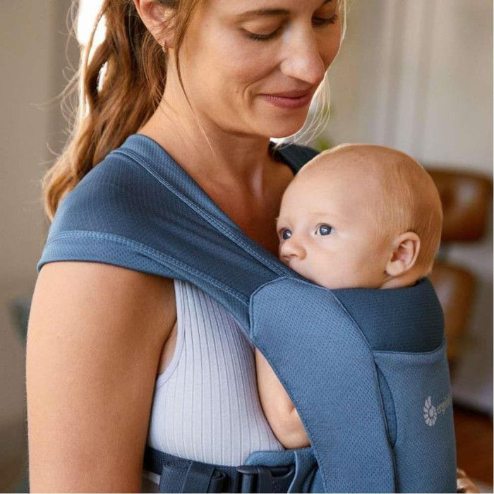 Ergobaby Embrace Mesh Blue Baby Carrier