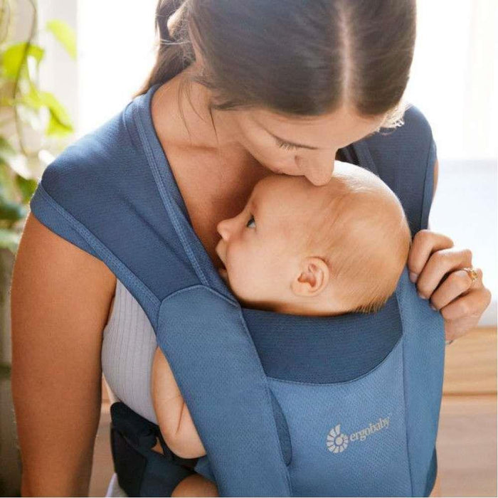 Ergobaby Embrace Mesh Blue Baby Carrier
