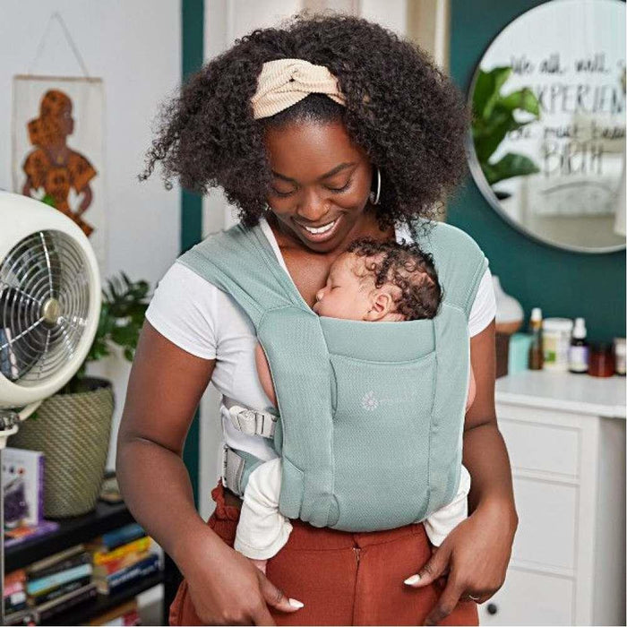 Marsúpio/Porta-Bebés Ergobaby Embrace Mesh Sage