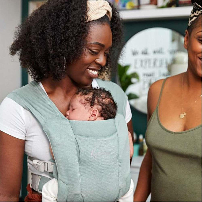 Marsúpio/Porta-Bebés Ergobaby Embrace Mesh Sage