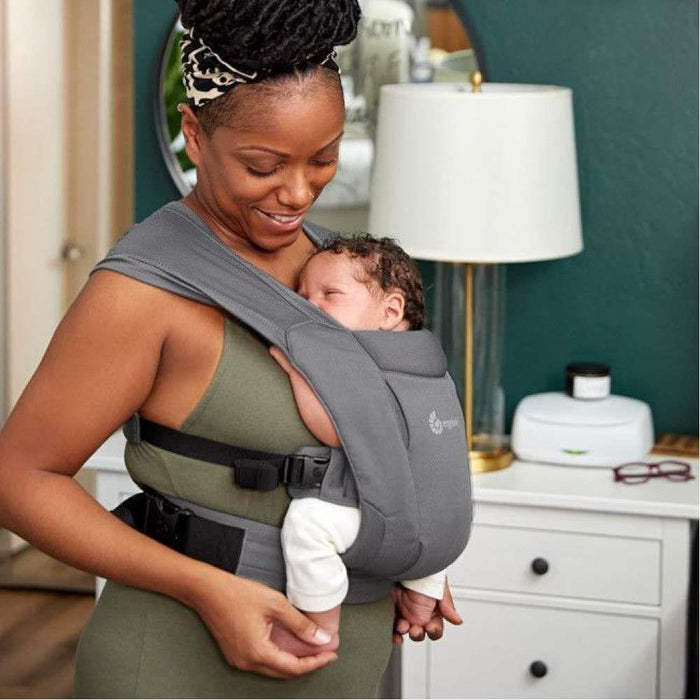 Ergobaby Embrace Mesh Washed Black Baby Carrier