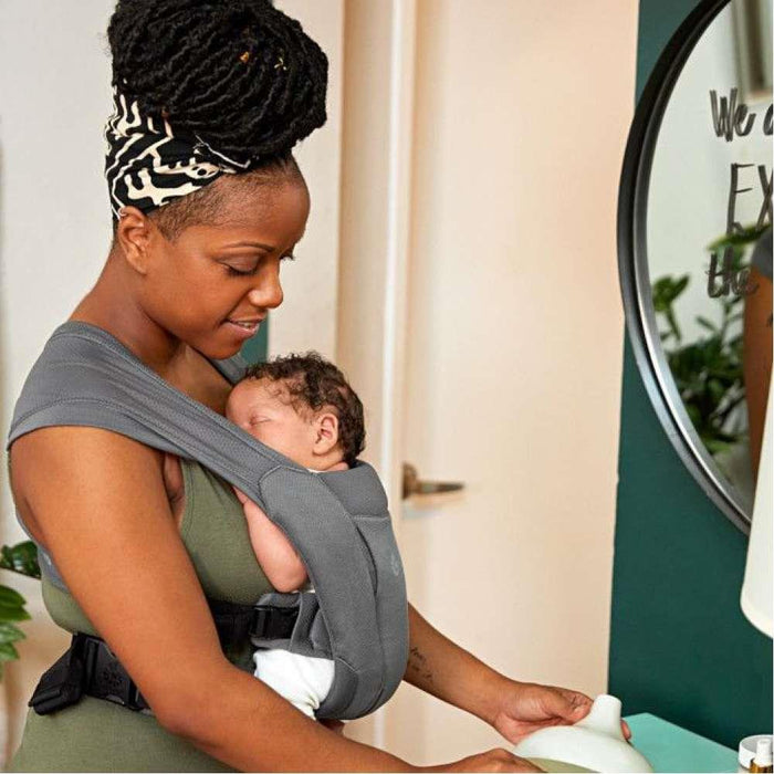 Ergobaby Embrace Mesh Washed Black Baby Carrier