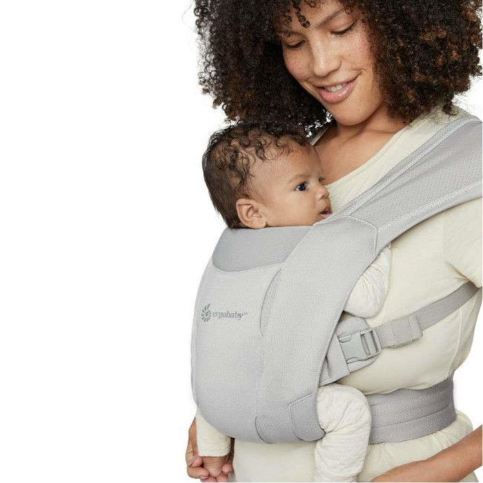 Marsúpio/Porta-Bebés Ergobaby Embrace Mesh Soft Grey