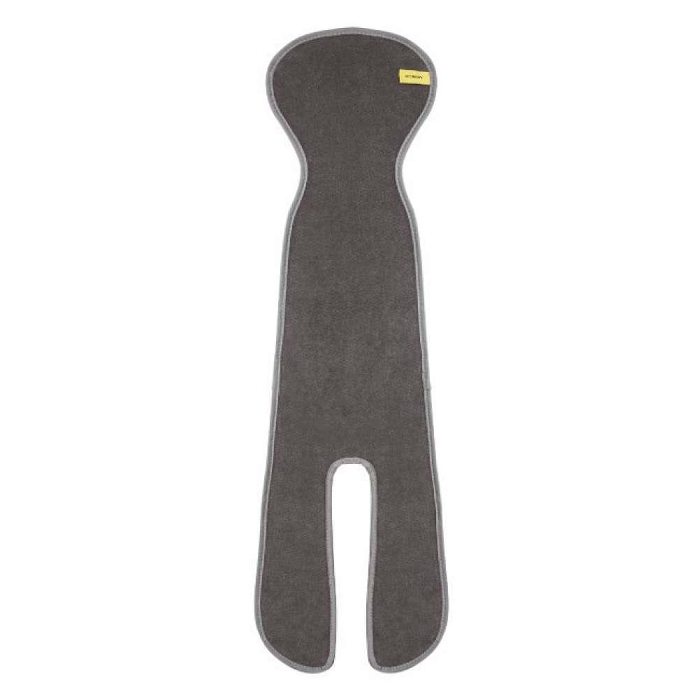 AeroMoov 3D Air Layer Group 2/3 Seat Liner with Harness Split Dark Grey