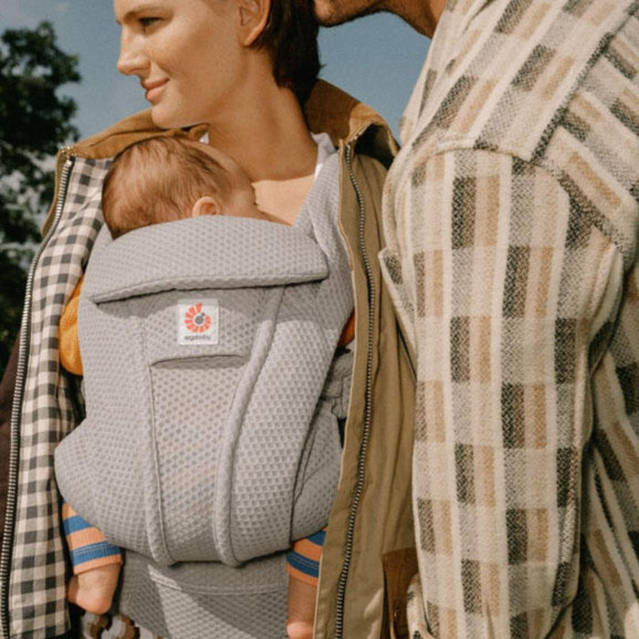 Marsúpio/Porta-Bebés Ergobaby Omni Deluxe Mesh Pearl Grey