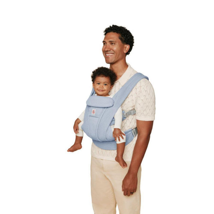 Marsúpio/Porta-Bebés Ergobaby Omni Deluxe Mesh Serene Blue