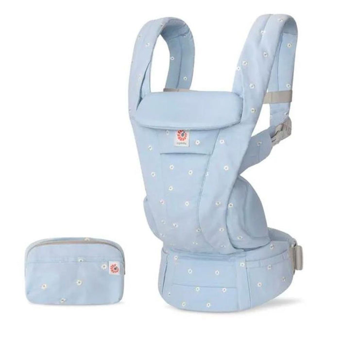 Marsúpio/Porta-Bebés Ergobaby Omni Deluxe Cotton Serene Blue Flowers