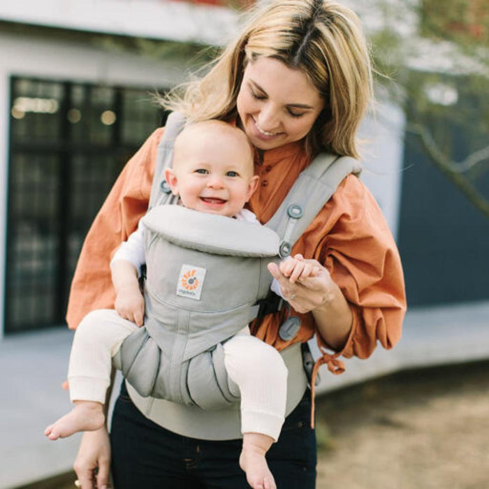 Marsúpio/Porta-Bebés Ergobaby Omni Classic Cotton Pearl Grey