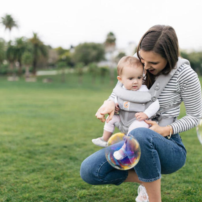 Marsúpio/Porta-Bebés Ergobaby Omni Classic Mesh Pearl Grey