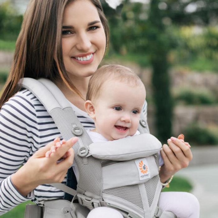 Marsúpio/Porta-Bebés Ergobaby Omni Classic Mesh Pearl Grey