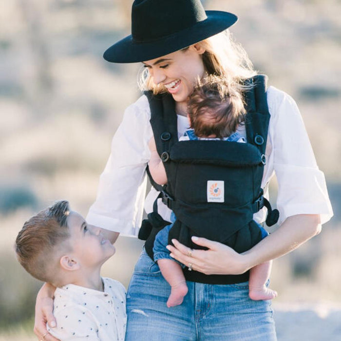 Marsúpio/Porta-Bebés Ergobaby Omni Classic Cotton Onyx Black