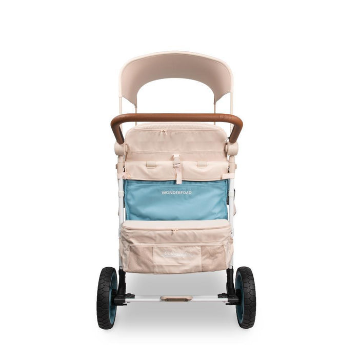 Wonderfold VW Stroller Wagon Blondie Blue 4 Lugares