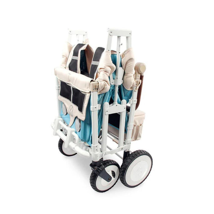 Wonderfold VW Stroller Wagon Blondie Blue 4 Lugares