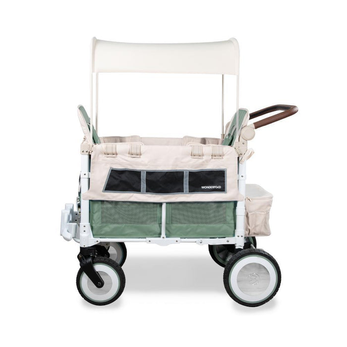 Wonderfold VW Stroller Wagon Sage Green 2 Lugares