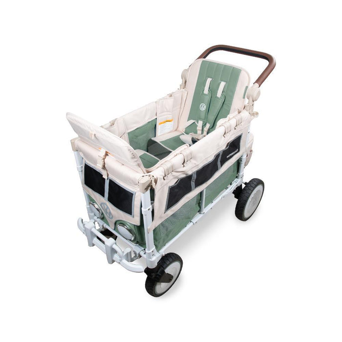 Wonderfold VW Stroller Wagon Sage Green 2 Lugares