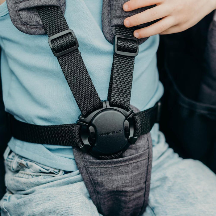 Wonderfold W2 Elite Stroller Wagon Charcoal Gray 2 Lugares