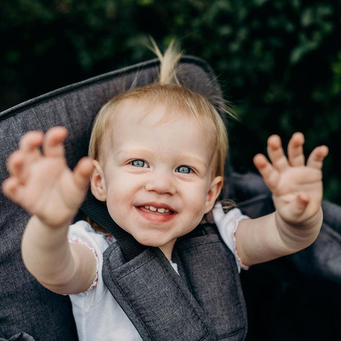 Wonderfold W2 Elite Stroller Wagon Charcoal Gray 2 Lugares