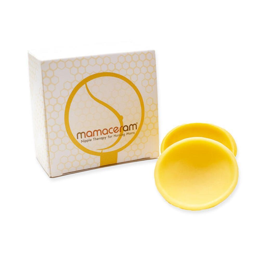 2 Mamaceram Beeswax Nipple Protectors