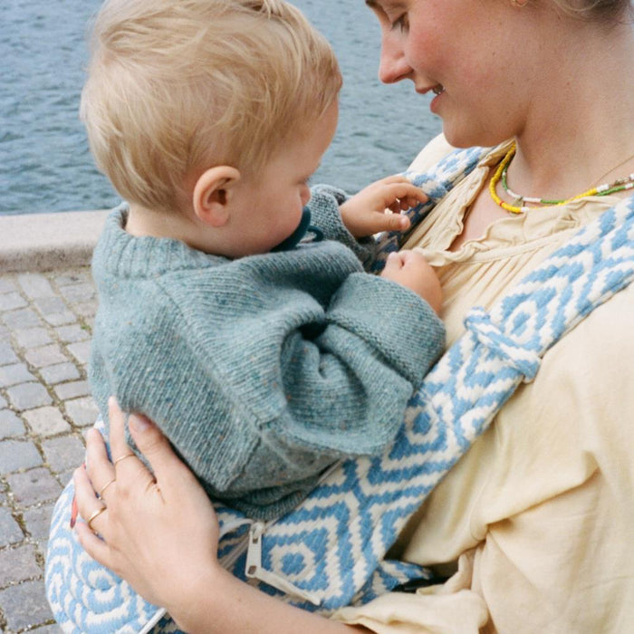 Marsúpio/Porta-Bebés Moova Balance Blue Mosaic