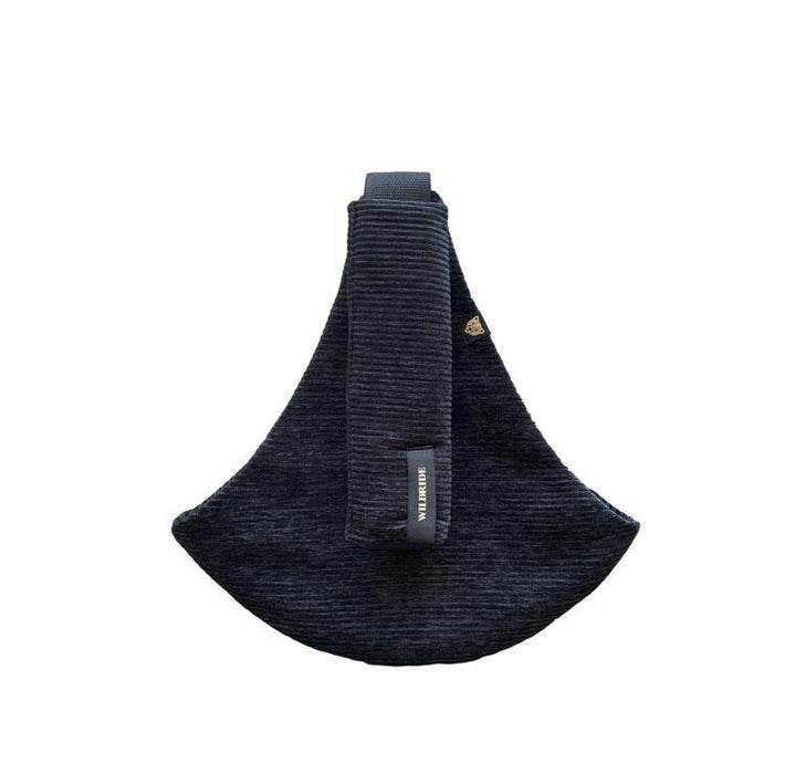 Porta-Bebés Wildride Corduroy Black