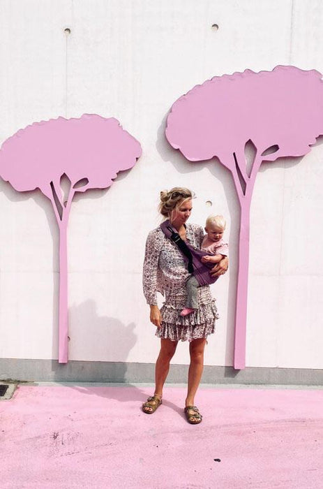 Porta-Bebés Wildride Corduroy Lilac