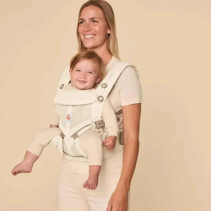 Marsúpio/Porta-Bebés Ergobaby Omni Classic Mesh Luminous Ivory