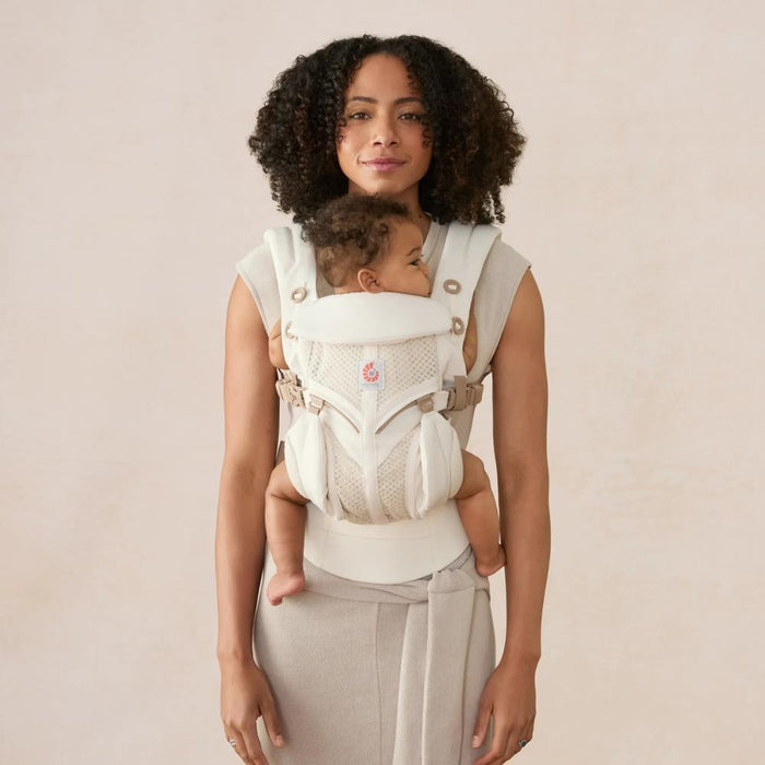 Marsúpio/Porta-Bebés Ergobaby Omni Classic Mesh Luminous Ivory
