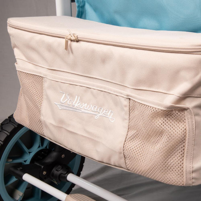 Wonderfold VW Stroller Wagon Blondie Blue 4 Lugares