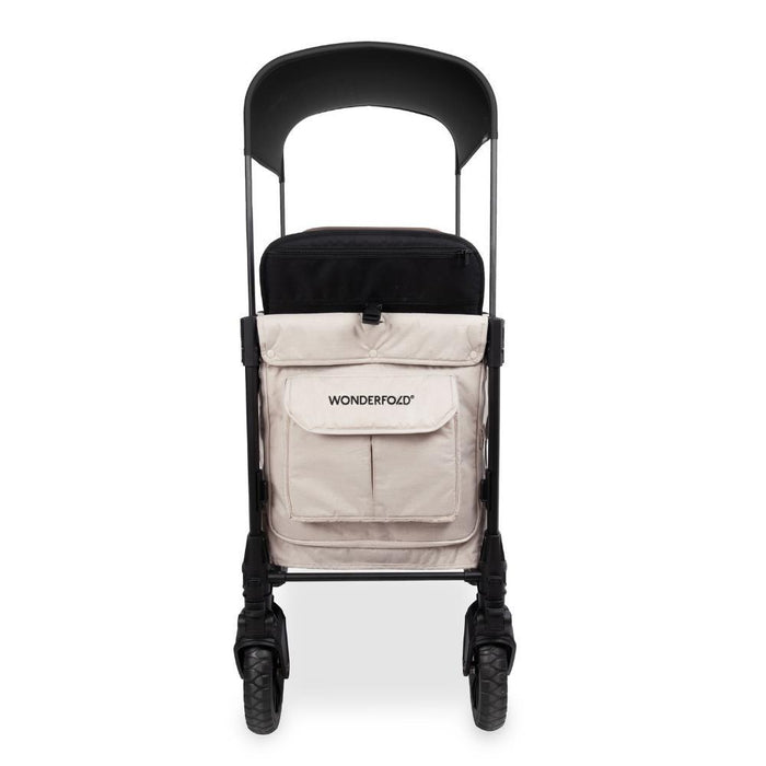 Wonderfold W2 Luxe Pro Stroller Wagon Sandy Beige 2 Lugares