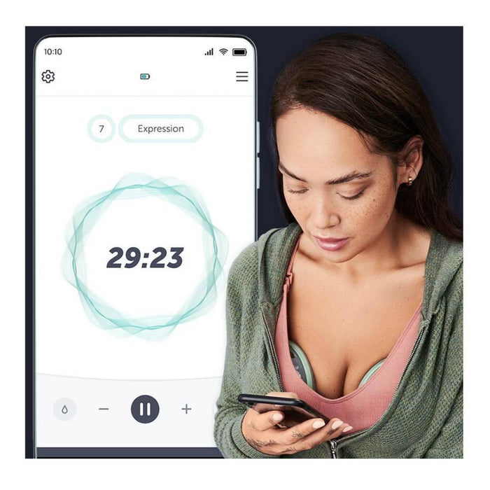 Bomba Tira-Leite Elétrica Mãos-Livres Dupla Elvie Pump