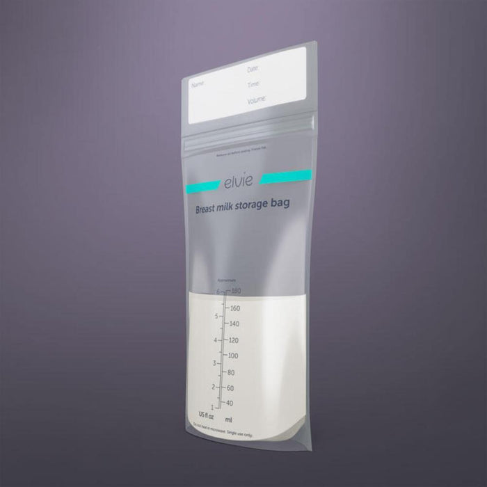100 Sacos Elvie para Armazenamento de Leite Materno
