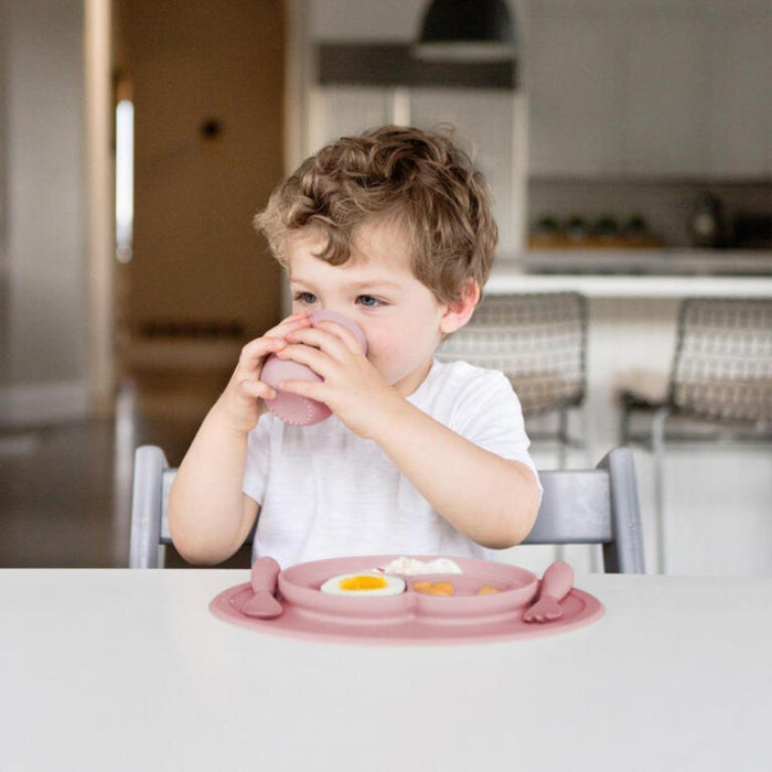 Kit de alimentación Ezpz Mini Mat Nordic Pink