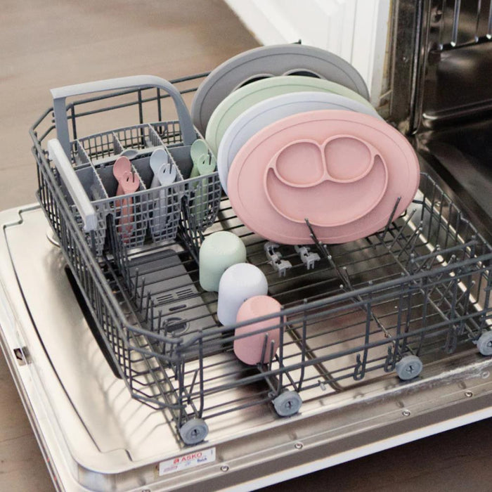 Conjunto de Alimentação Ezpz Mini Mat Verde Nórdico