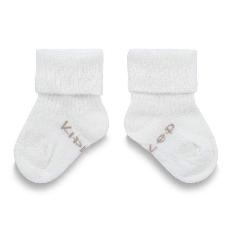 Meias KipKep Bio Stay-on White 0+