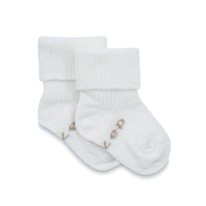 Meias KipKep Bio Stay-on White 0+