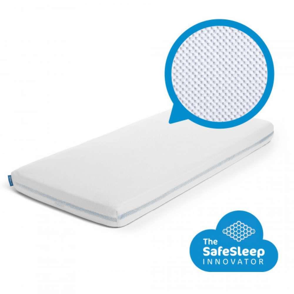 Sábana ajustable AeroSleep 80x40 cm uni blanco