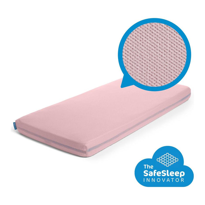 Sábana ajustable AeroSleep 140x70cm liso rosa AMAC140070PI