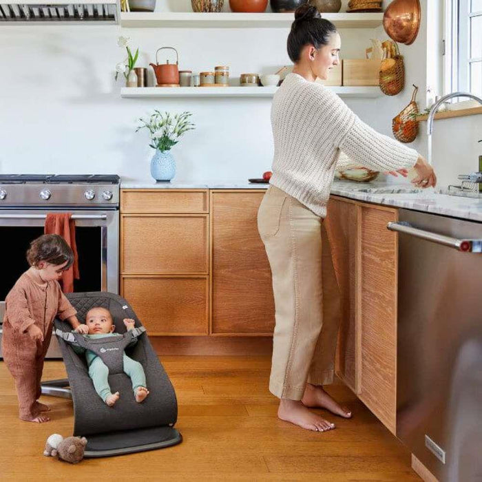 Ergobaby Evolve Charcoal Grey Bouncer