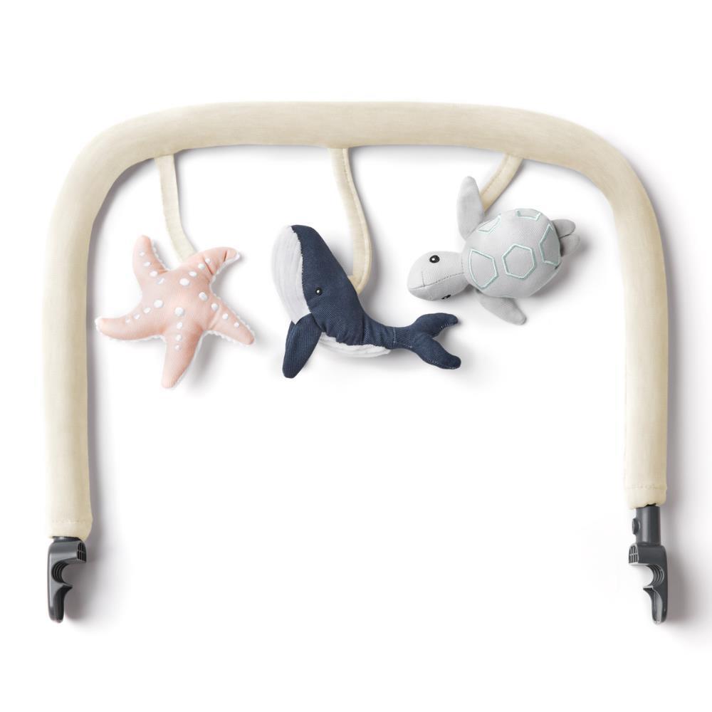 Brinquedo para Espreguiçadeira Ergobaby Evolve - Mar Cream