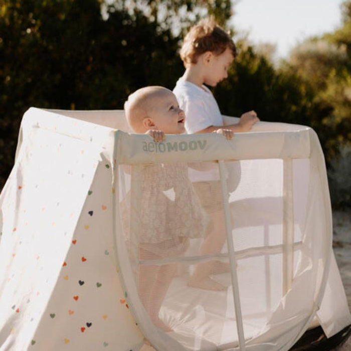 Cama de Viagem AeroMoov Confetti Hearts