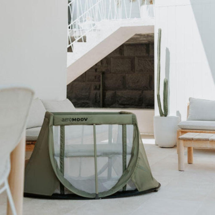 Cama de Viagem AeroMoov Green Moss