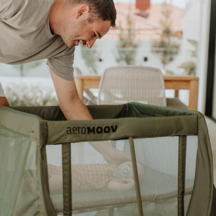 Cama de Viagem AeroMoov Green Moss