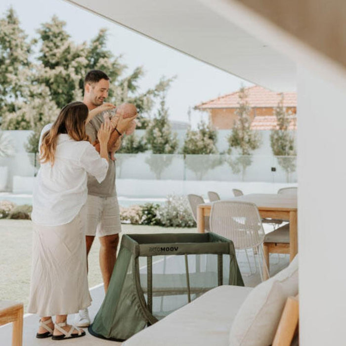 Cama de Viagem AeroMoov Green Moss