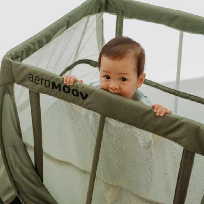 Cama de Viagem AeroMoov Green Moss