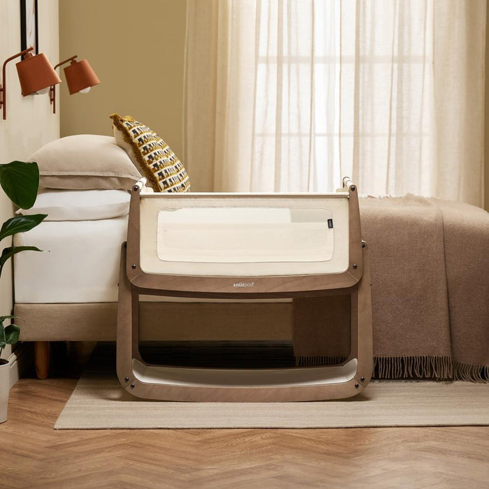 Berço Co-Sleeping SnüzPod 5 Walnut