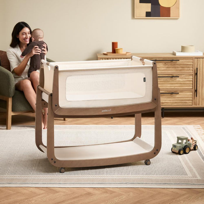 Berço Co-Sleeping SnüzPod 5 Walnut
