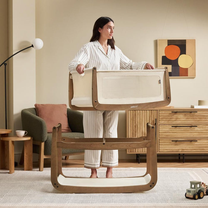 Berço Co-Sleeping SnüzPod 5 Walnut