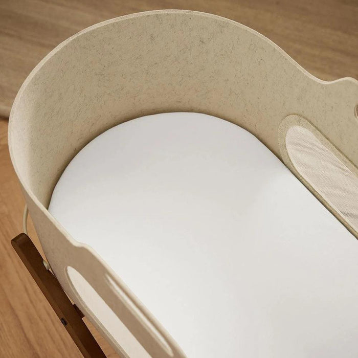 2 Lençóis Ajustáveis Snüz para Alcofa White 30x75cm